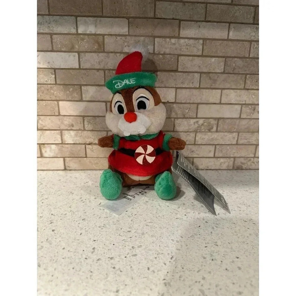 Disney Parks Dale Holiday Plush  b40 - Picture 1 of 4